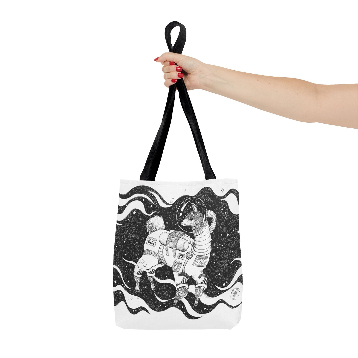 I Need Space Tote Bag (Llama)