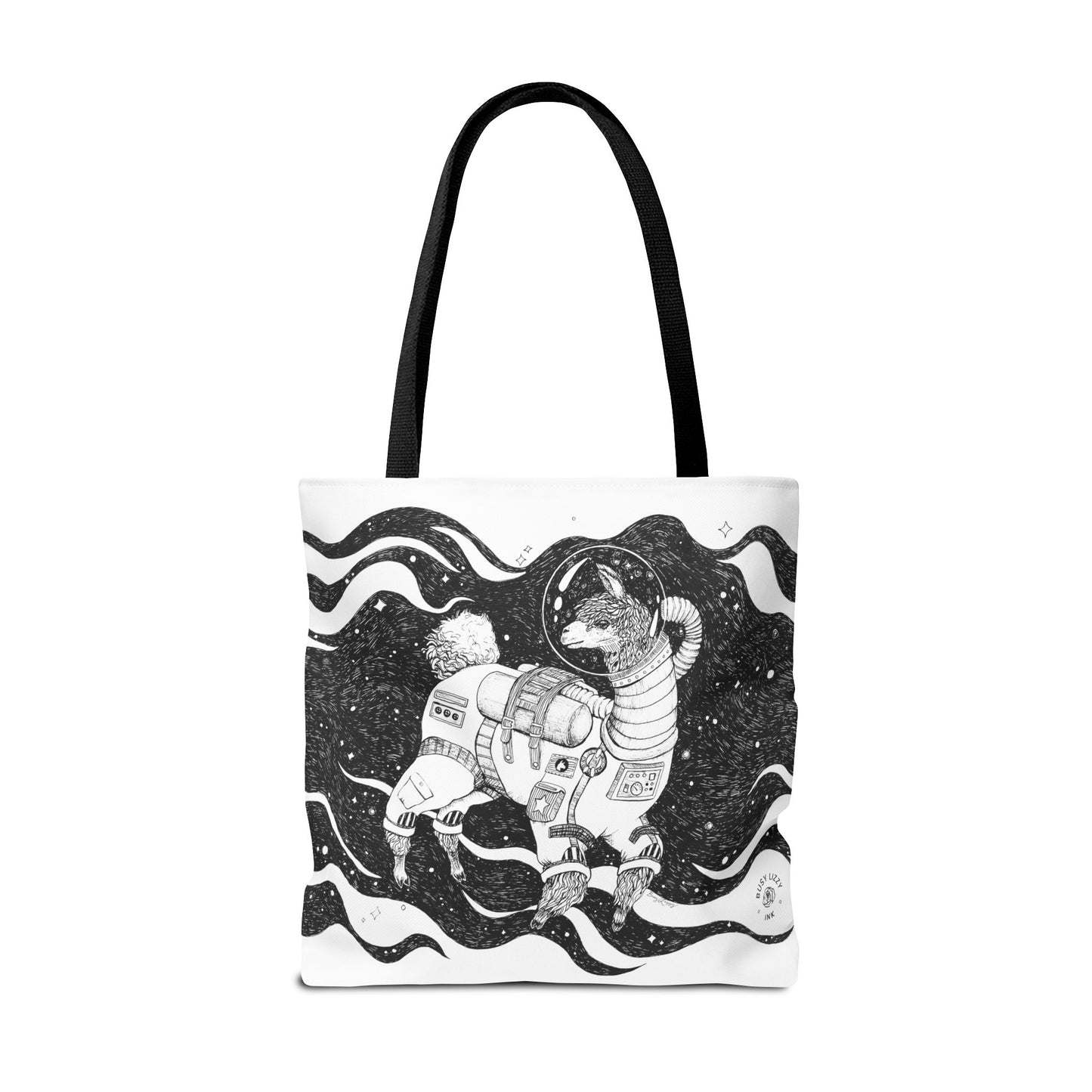 I Need Space Tote Bag (Llama)