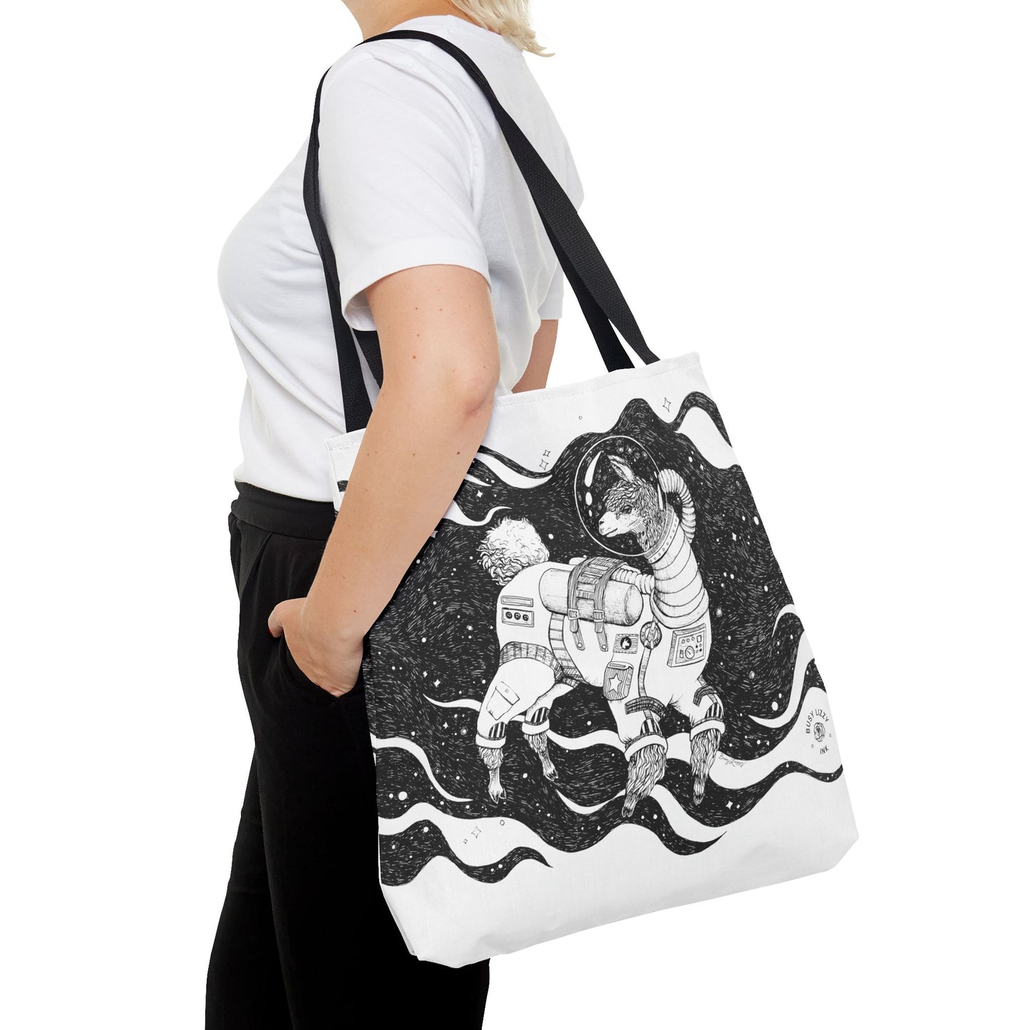I Need Space Tote Bag (Llama)