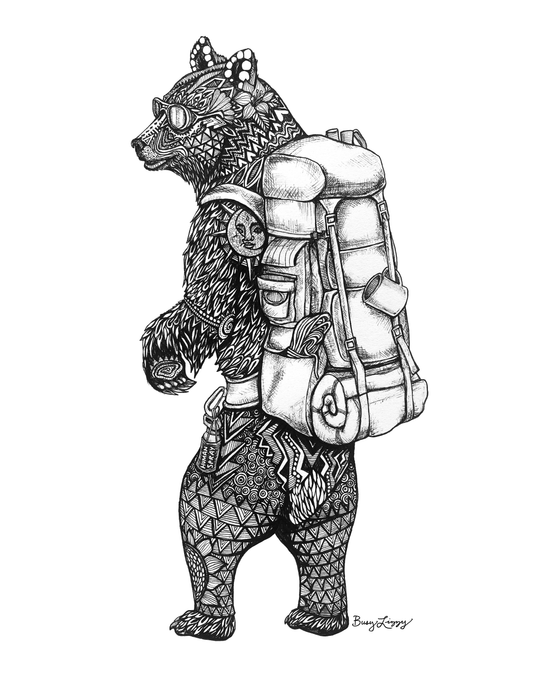 Backpacking Bear