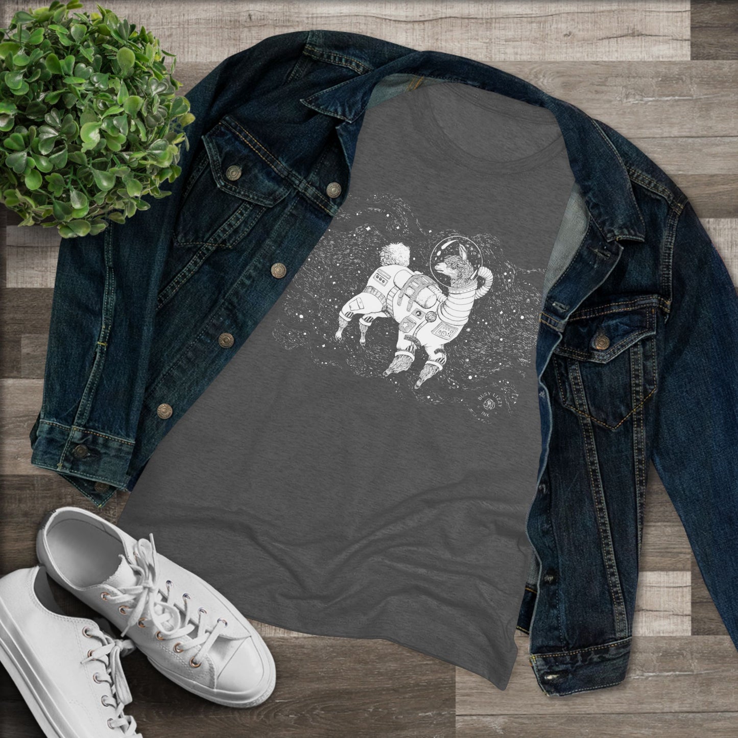 I Need Space Women's Llama T-Shirt