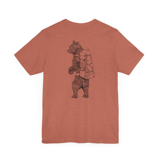 Take a Hike Backpacking Bear Softstyle T-shirt