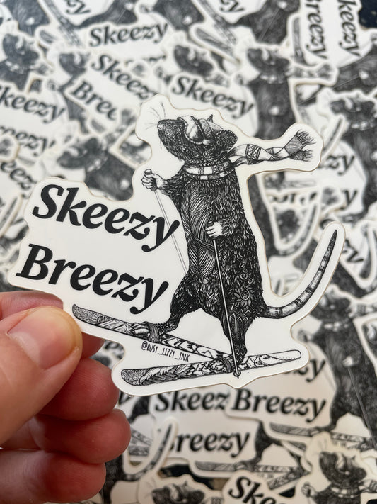 Adventure Rat Stickers