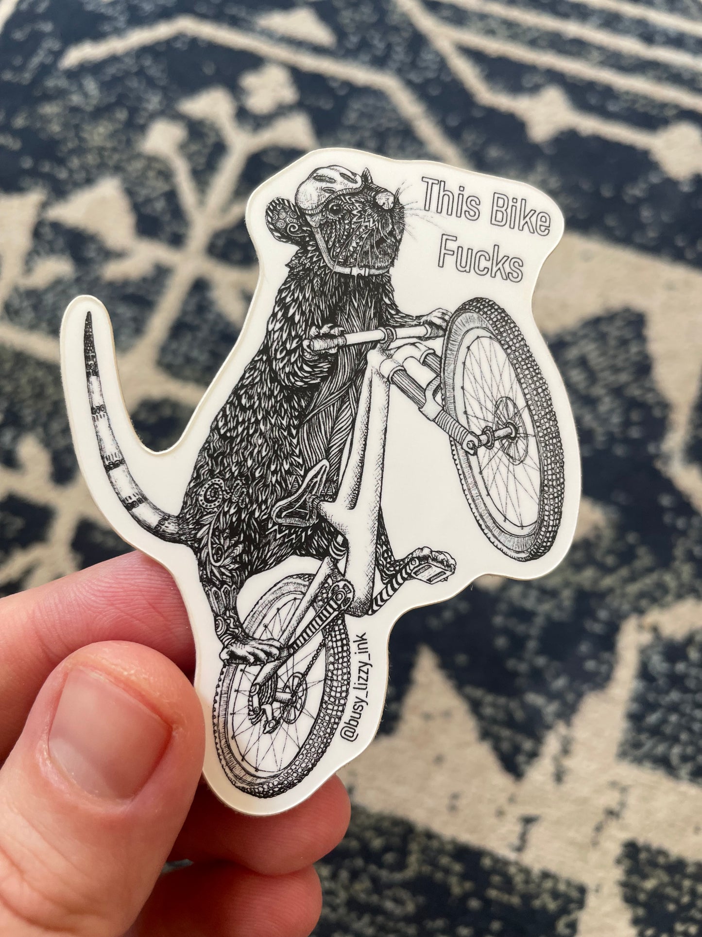 Adventure Rat Stickers