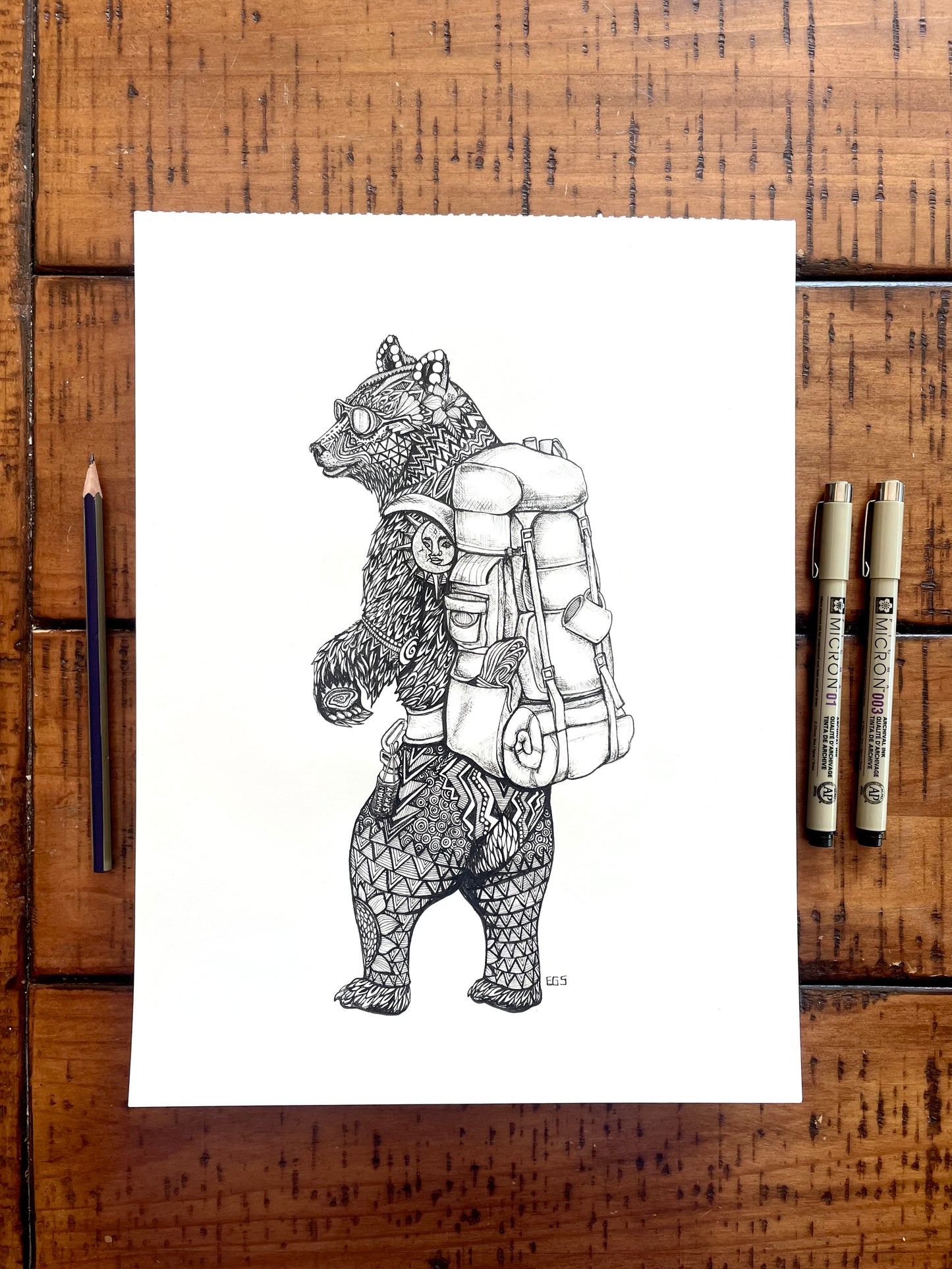 Backpacking Bear